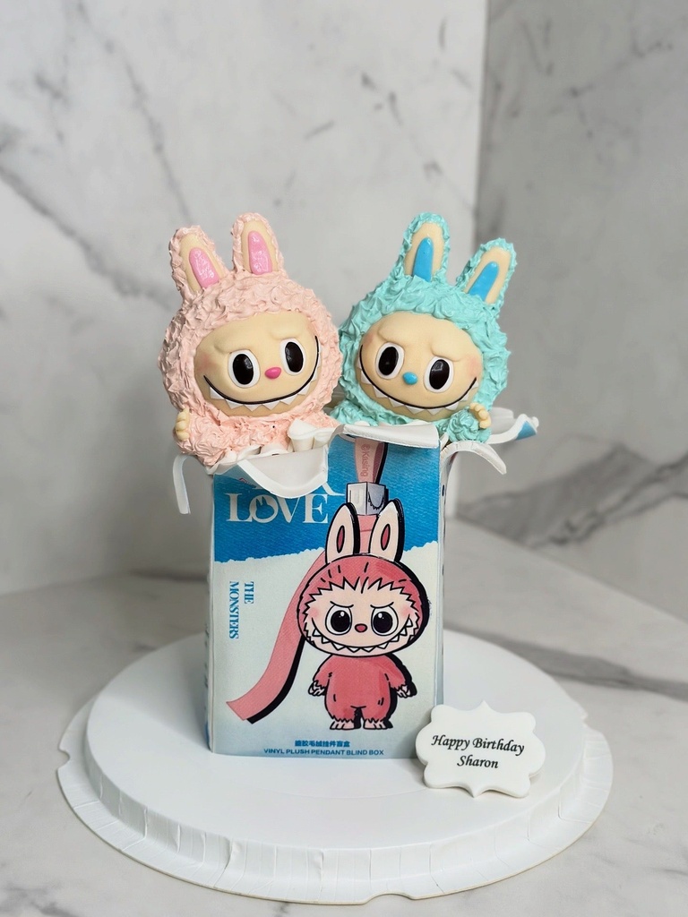 Labubu盲盒蛋糕 (5吋)