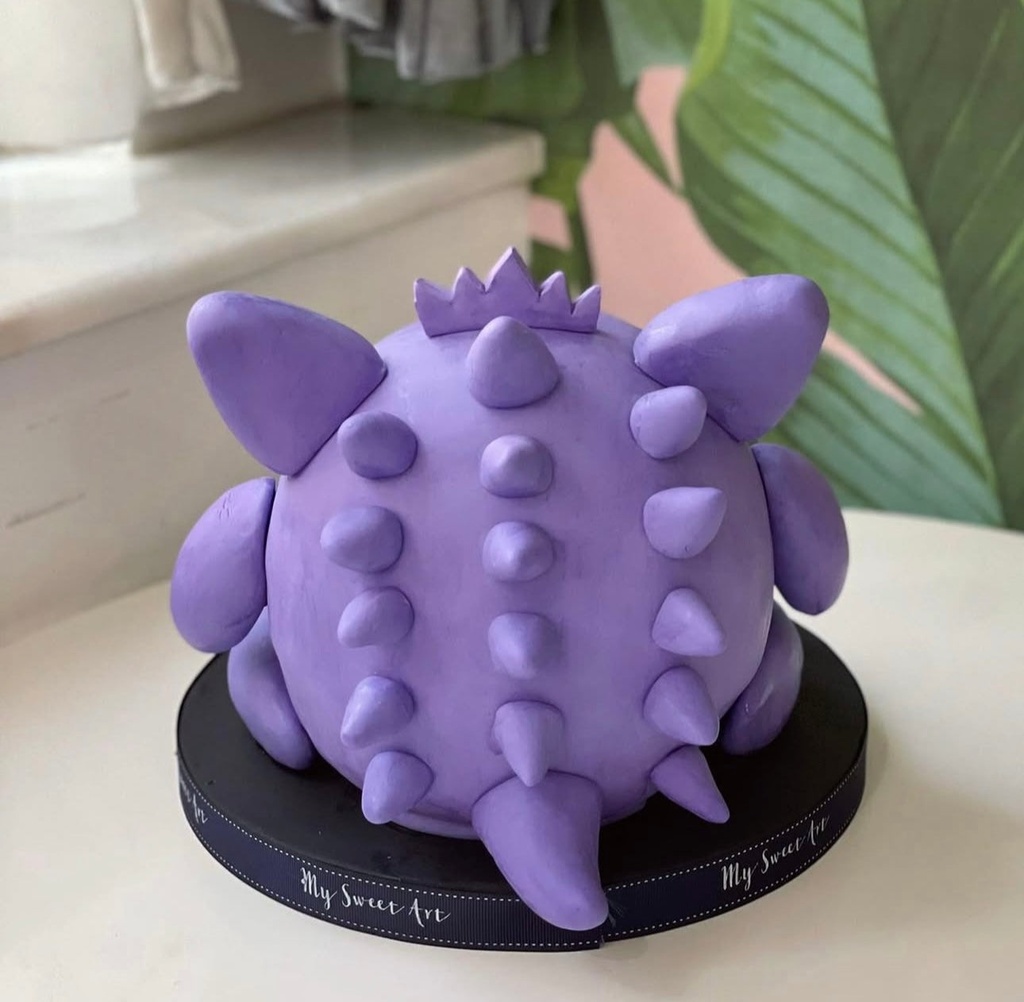 耿鬼蛋糕 (6” 比例如圖)