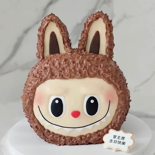 Labubu頭蛋糕 (6吋)