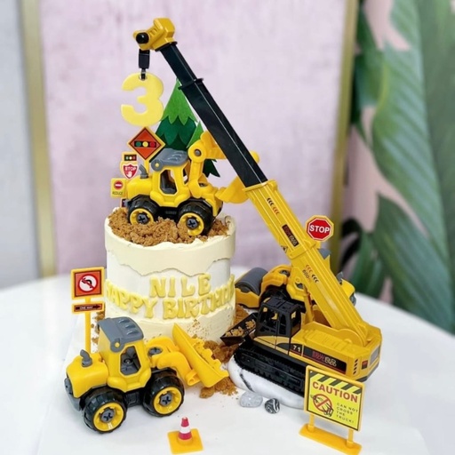 工程車蛋糕 (7寸建議16人以下)
