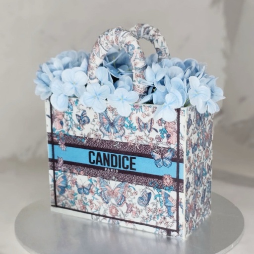 手袋絲花蛋糕 (6”)