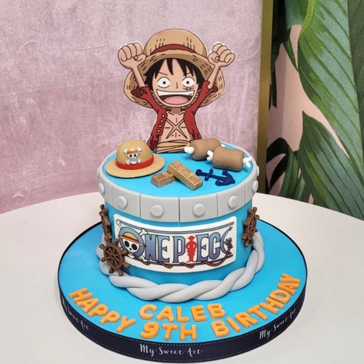 海賊王蛋糕A (7寸建議12人以下)