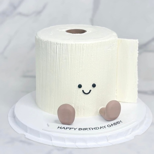 Jellycat 廁紙蛋糕￼ (6吋 （建議8人以下）)